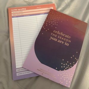 Planner Stickers and Weekly spending pad